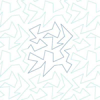 Triangle Meander E2E - DIGITAL or PRINTABLE - Pro-Stitcher