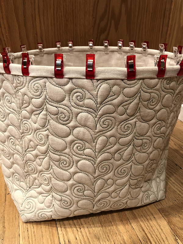 Fabric Bins | Quiltable