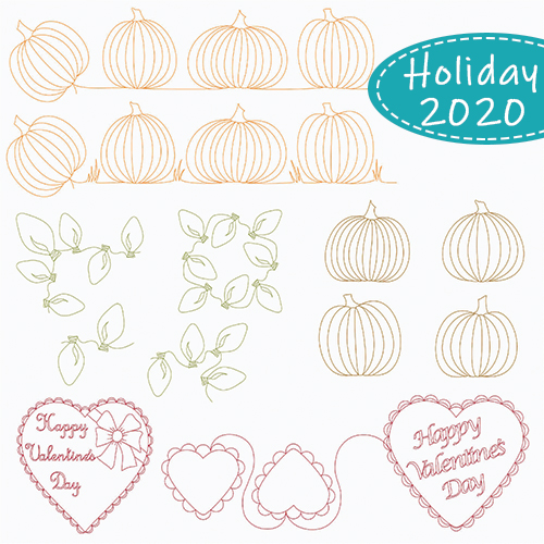 October 2020 Holiday Set | Quiltable