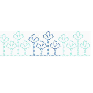 Whimsy Flower Border Pro Stitcher