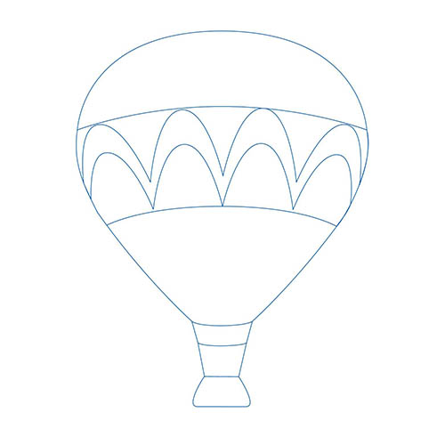 Hot Air Balloon Block 3 | Quiltable | Cathie Zimmerman
