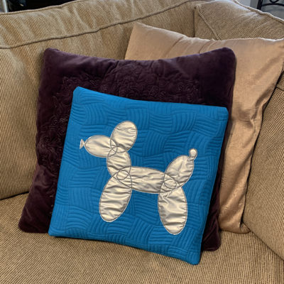 Pillow Dog Project from Quiltable