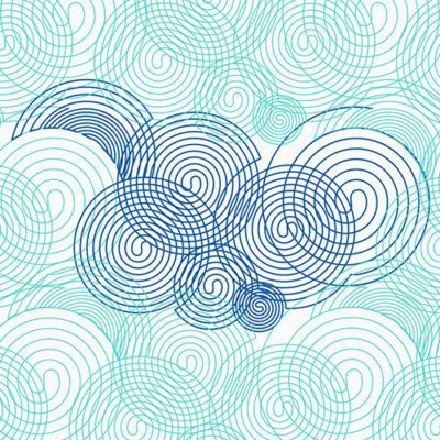 Overlapping Swirls | Quiltable