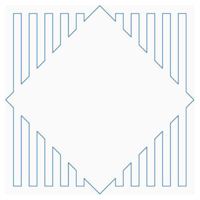 Modern Maze Block 3 | Quiltable
