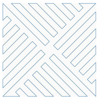 Modern Maze Block 5 | Quiltable