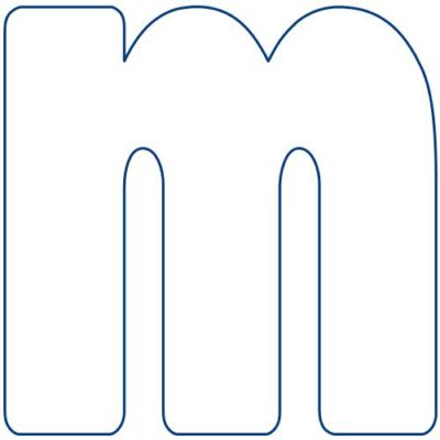 Banner Day Alphabet Lower Case m