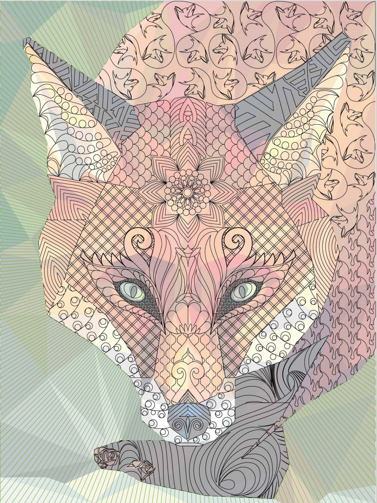 Autumn The Fox Project: Option B | Quiltable