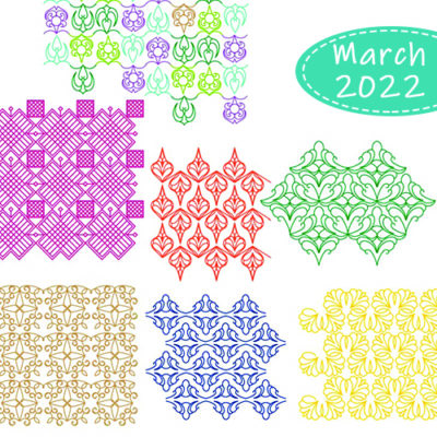 Quiltable Club Collection March 2022