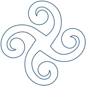 Swirl Block - Pro-Stitcher